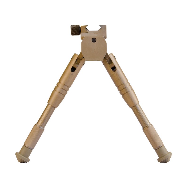 Caldwell AR Rifle Bipod Prone Desert Tan Picatinny Quick Attach Pivot Cant 534455