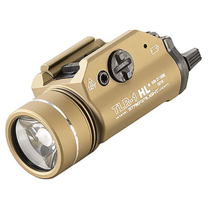 Streamlight TLR-1HL Long Gun Kit 1000 Lumen FDE Remote Pressure Switch