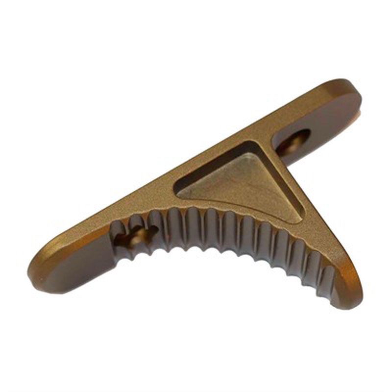 GripStop M-Lok Aluminum - GripStop Standard Aluminum M-Lok Earth Brown