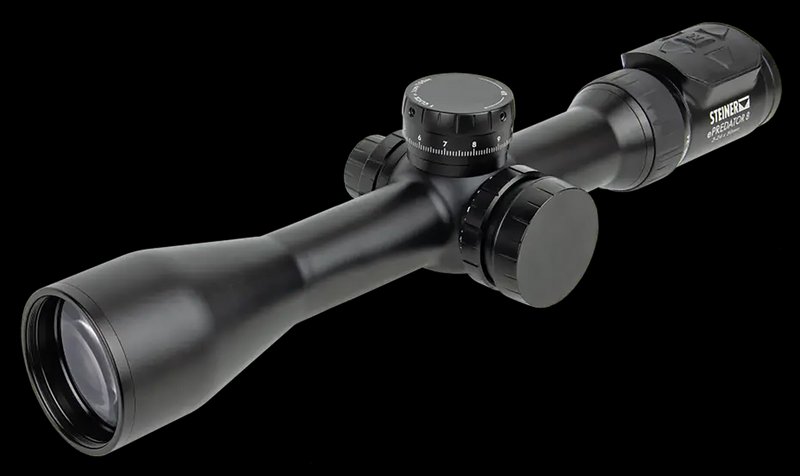Steiner ePredator 8 3-24x50 Riflescope 34mm Tube Illuminated 4A-I Reticle SFP