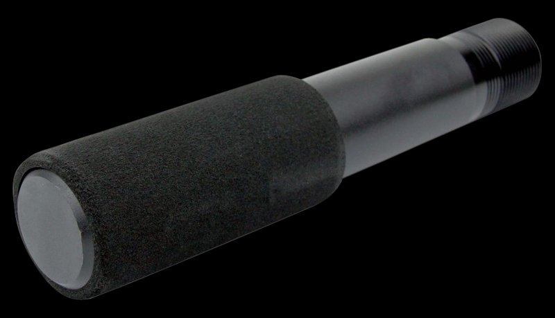 TacFire AR-15 Pistol Buffer Tube with Foam Cover CNC Machined Aluminum Matte Black MAR042
