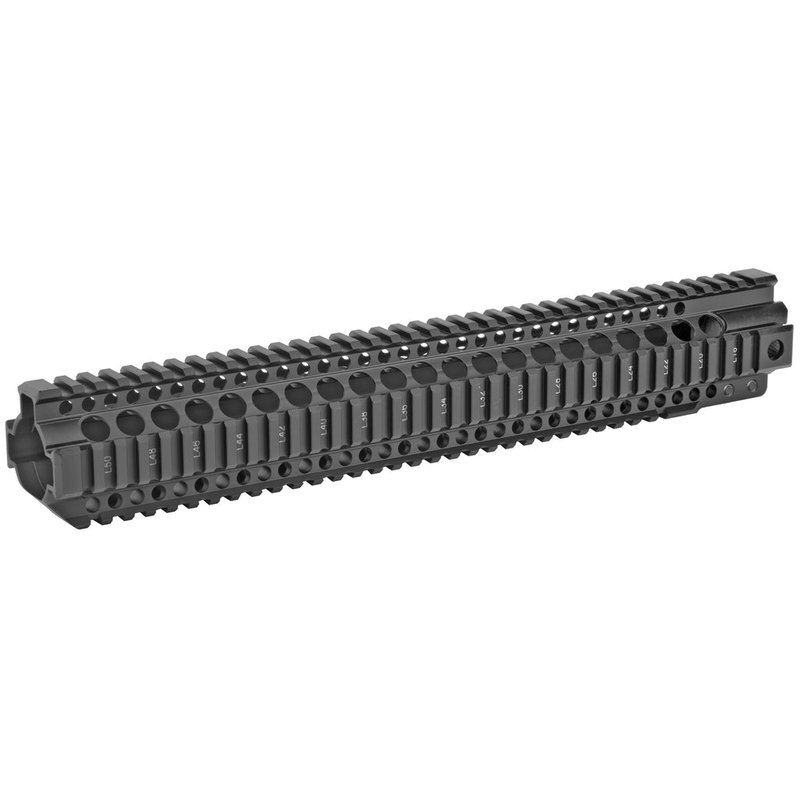 Midwest Industries MI-CRT15 15 Inch T-Series Combat Quad Rail Free Float Handguard