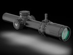 Swampfox Optics 1-10x24mm SFP IR Guerrilla Dot BDC Red Reticle Black Scope