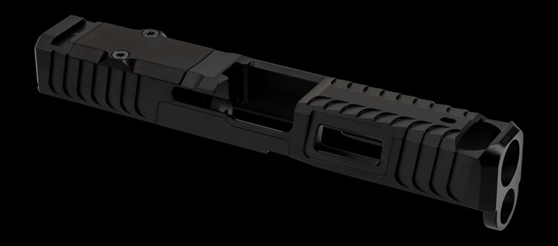 Zaffiri Precision Glock 19 Gen 5 IBS Slide w/ RMR Cut (Black)