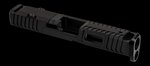 Zaffiri Precision Glock 19 Gen 5 IBS Slide w/ RMR Cut (Black)