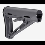 MAGPUL MAG400-GRY MOE Carbine Stock Stealth Gray Synthetic for AR-15, M16, M4 with Mil-Spec Tube