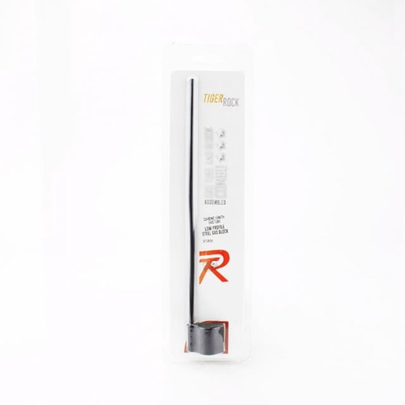 Tiger Rock .750 Low Profile Micro Gas Block and Sliver Carbine Length Gas Tube, Assembled (GTC-B, GB01-B)