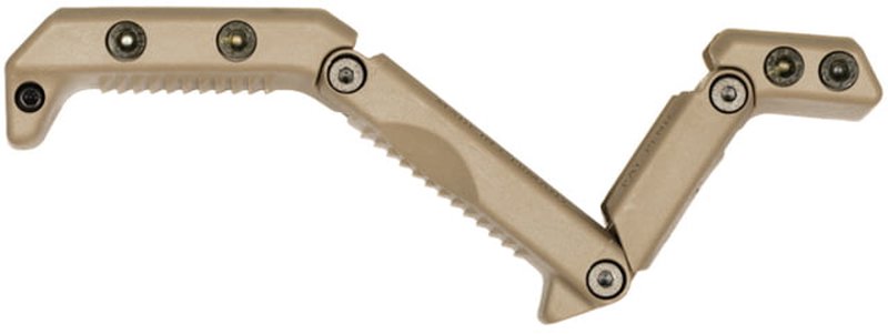 HERA Arms 110908 HFG AR15 Adjustable Forend Grip Polymer Tan