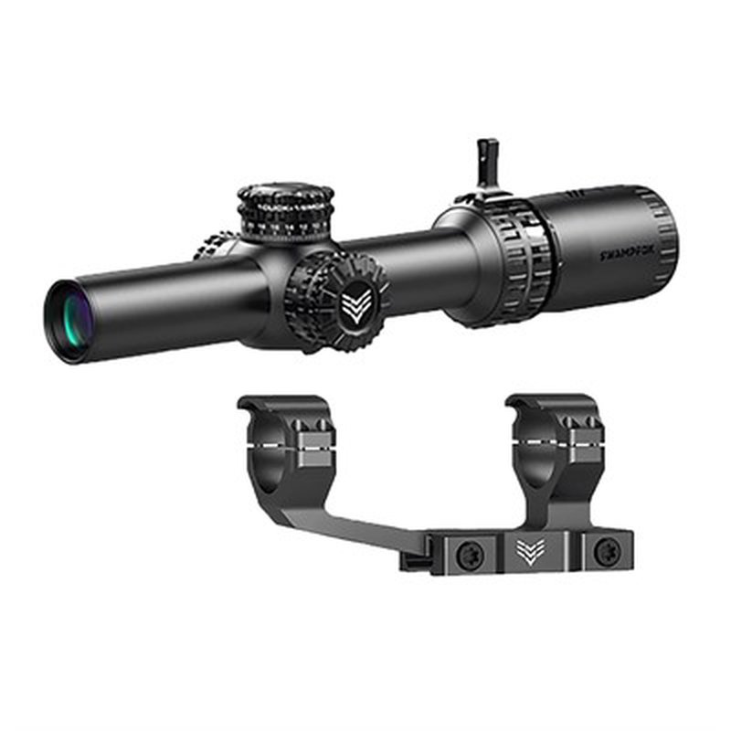 SWAMPFOX OPTICS - ARROWHEAD LPVO 1-8X24MM SFP ILLUMINATED RIFLE SCOPE