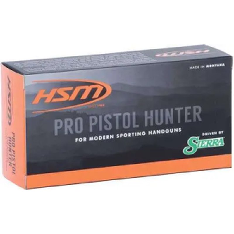HSM 35723N Pro Pistol 357 Mag 158gr Jacketed Hollow Cavity Ammunition