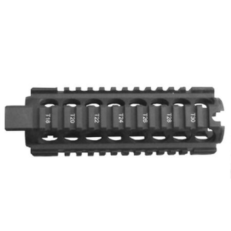 Midwest Gen 2 AR-15 6061 Aluminum Black Hard Coat Anodized 7 Inch