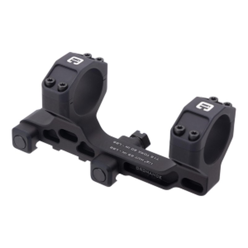 Badger Ordnance Condition One Modular Mount 30mm Scope Mount - 1.7" Lower 1/3 Height - Black
