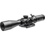 Truglo EMINUS9 Rifle Scope - 3-9x42mm, 30mm Tube, Illuminated TacPlex Reticle with APTUS-M1 Mount, Black