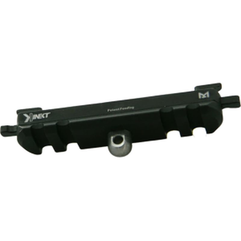 Kinetic Development Group Kinekt QD Harris Bipod Adapter Long M-LOK Aluminum Black