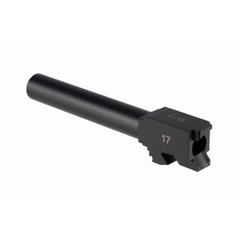 Brownells Glock 17 Match-Grade 9mm Barrel Gen 1-4 Black Nitride