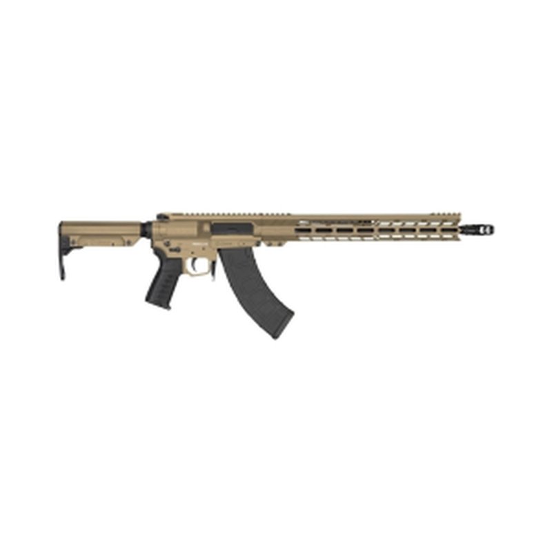 CMMG Resolute MK47 7.62x39 16.1in AR-AK Hybrid Rifle, Coyote Tan Cerakote