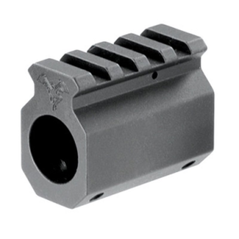 DoubleStar DSC Picatinny Rail Gas Block .9375 Set-Screw AR-15 Aluminum Black