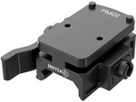 InfiTac PM01 Picatinny Rail Mount for RMR Footprint (Black)