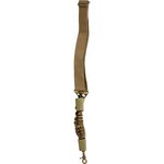 NcStar AARS1PT Single Point Sling 1.50" W x 44"-60" L Adjustable Bungee Tan Nylon