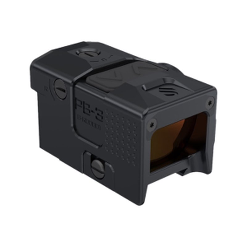 Lead & Steel Pandora PB-3 Black Micro Red Dot Sight 3 MOA Dot/Ring Reticle 22x17mm Window