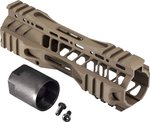 TRYBE Defense AR-15 M-LOK Extra Lightweight Quad Handguard w/ Cut Rail