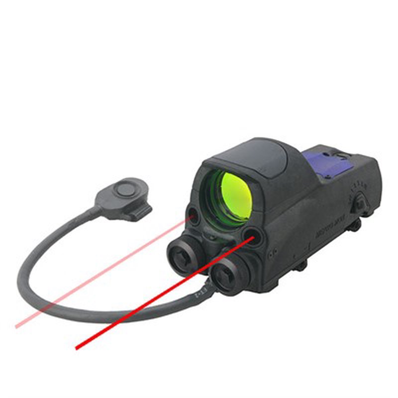Mor Reflex Sights - Mor Reflex Sight W/Red & Ir Laser 4.3 Moa Dot Reticle