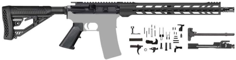 AIM Sports Inc Complete AR-15 Upper W/ BCG LPK Mil Spec Stock Buffer Kit 5.56 NATO 16in