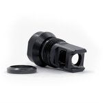 2BO 2BO-S Short Muzzle Brake 5/8-24 Thread Single Port 30 Caliber