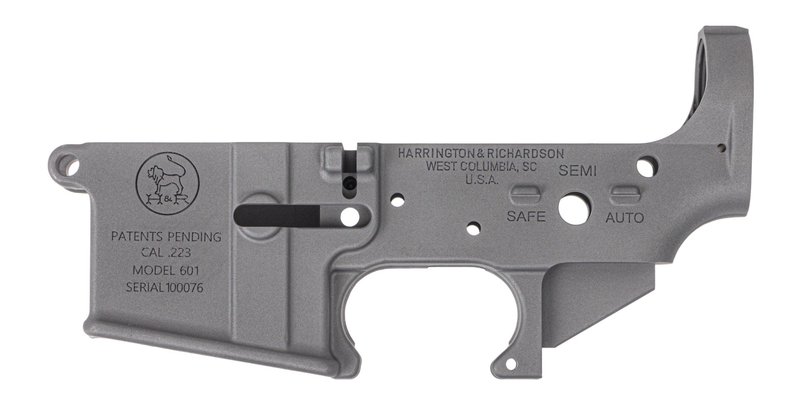 Harrington & Richardson 601 Slickside Lower Receiver, Gray