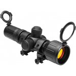 NCStar SEECR3942R Rubber Tactical 3-9x 42mm Obj 37.7-12.5 ft @ 100 yds FOV 30mm Tube Dia Black Illuminated P4 Sniper
