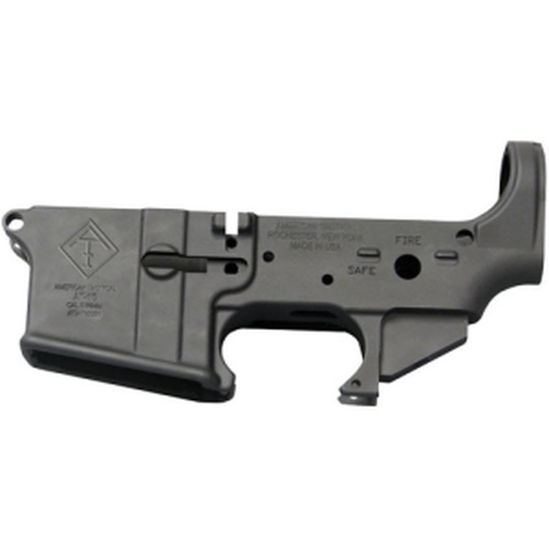AMERICAN TACTICAL IMPORTS AR-15 Milsport Aluminum Multi-Caliber Stripped Lower Receiver - Black