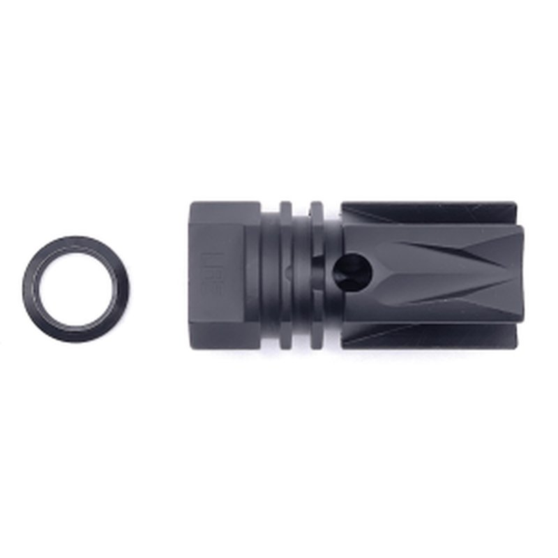 LBE Unlimited Flash Hider ARFH-REV 1/2x28 Thread 556NATO 223 Rem Matte Black