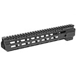 Midwest Industries 11.5" MLOK Combat Rail Handguard w/ 5-Slot Rail Section, Black Anodized