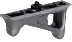 AIM Sports Inc M-LOK Angled Fore Grip Hand Stop Anodized Grey Small