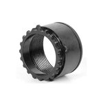 LBE Unlimited ARBNT308 AR-10 Barrel Nut 4130 Steel Black Phosphate