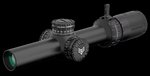Swampfox Optics 1-6x24mm SFP Red Guerrilla Dot MOA LPVO Scope (Black)