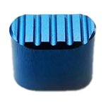 Rise Armament AR-15 Magazine Release Button RA010BLU Patriot Blue Anodized Aluminum