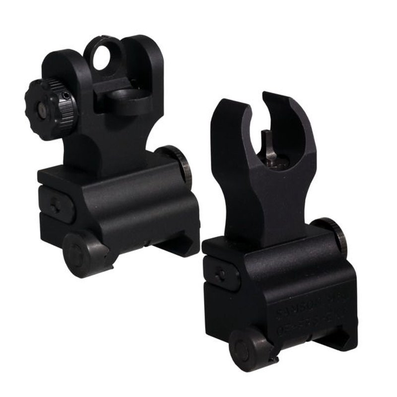 Samson Top Mounted Deployable Front and Rear Sight for Picatinny QF-EXT-HK-SP PKG