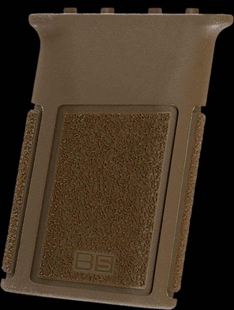 B5 Systems Vertical M-LOK Foregrip Textured Polymer 4-Sided Grip Coyote Brown VFG1573
