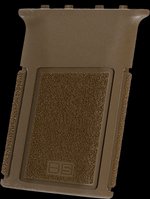 B5 Systems Vertical M-LOK Foregrip Textured Polymer 4-Sided Grip Coyote Brown VFG1573