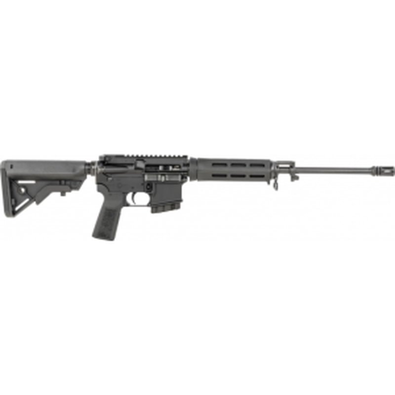 Bushmaster 0010002CA QRC Pro CA Compliant 16" 10+1 Black Rec/Barrel Bravo B5 6 Position Collapsible Stock Black B5 Grip Right Hand