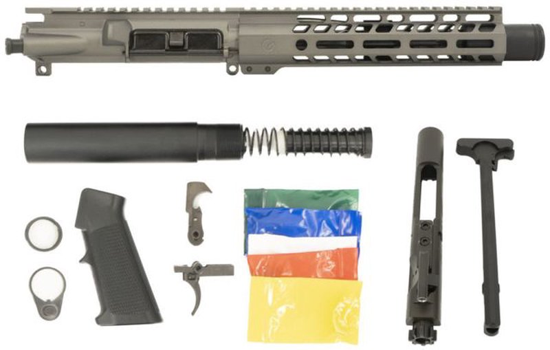 Ghost Firearms .300 Blackout 10.5in Pistol Upper Receiver + Lower Parts Kit
