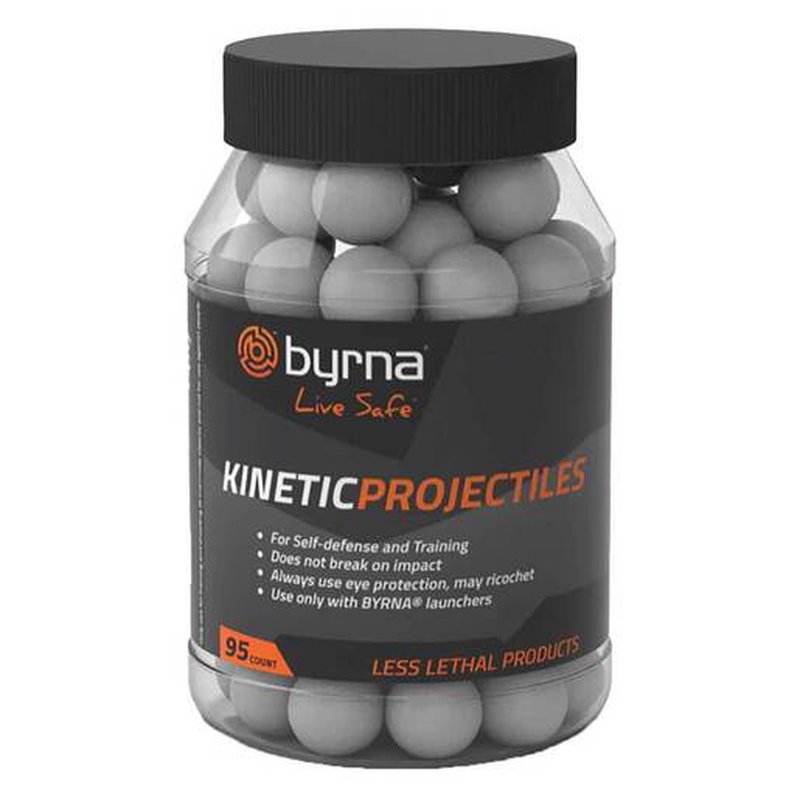 Byrna Kinetic Projectiles Launcher Ammo (.68) 95-Count