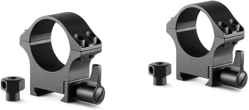 Hawke Sport Optics Professional Steel 30mm Weaver Scope Rings - 2-Pieces