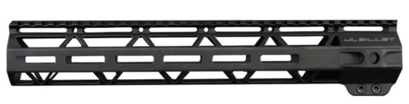 JL Billet Straight Cut AR-10 M-Lok Handguard High Profile .308 12.8 inch Black