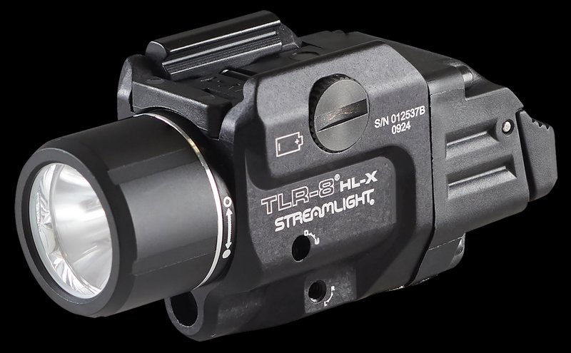 Streamlight TLR-8 HL-X USB Weapon Light with Red Laser – 1000 Lumens