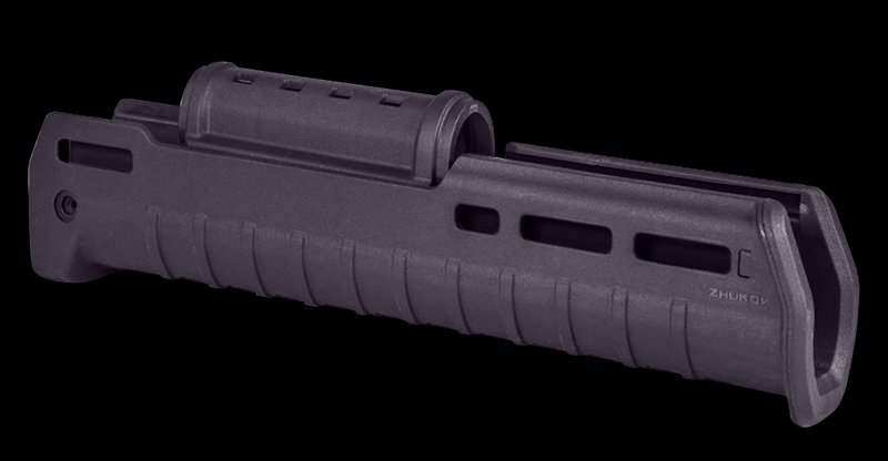 Magpul Zhukov AK Hand Guard Plum Polymer with Aluminum Chassis M-LOK