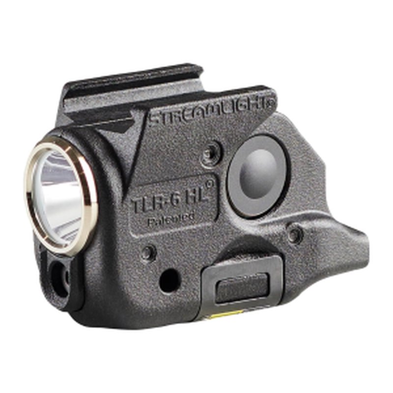 Streamlight TLR-6 HL 69345 Weapon Light & Red Laser for Glock 43X/48, 300 Lumens, Black