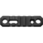 GrovTec GTSW192 3.1-Inch 5-Slot Picatinny Stock Rail AR Black Type III Anodized