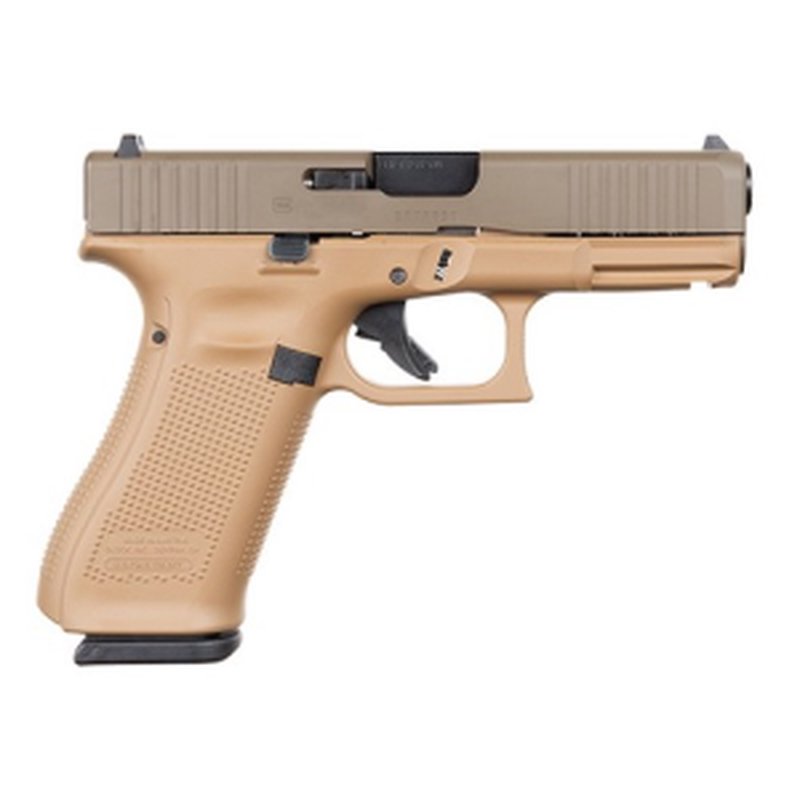 Glock G45 9mm 4" 17rd Pistol Cerakote Patriot Brown (FDE)